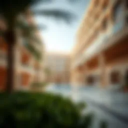 Architectural design of Al Liwan Building 2