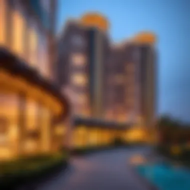 Exterior View of Al Liwan Building 2 Exterior view of Al Liwan Building 2