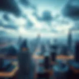 A breathtaking skyline showcasing futuristic architecture