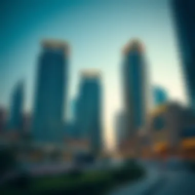 Dubai's Architectural Marvels Luxury high-rise buildings in Dubai's skyline