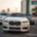 Luxury vehicle selection in Dubai