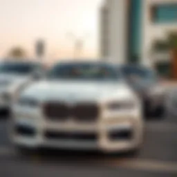 Luxury vehicle selection in Dubai