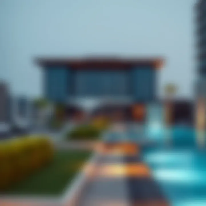 Luxurious amenities at Edge Rotana