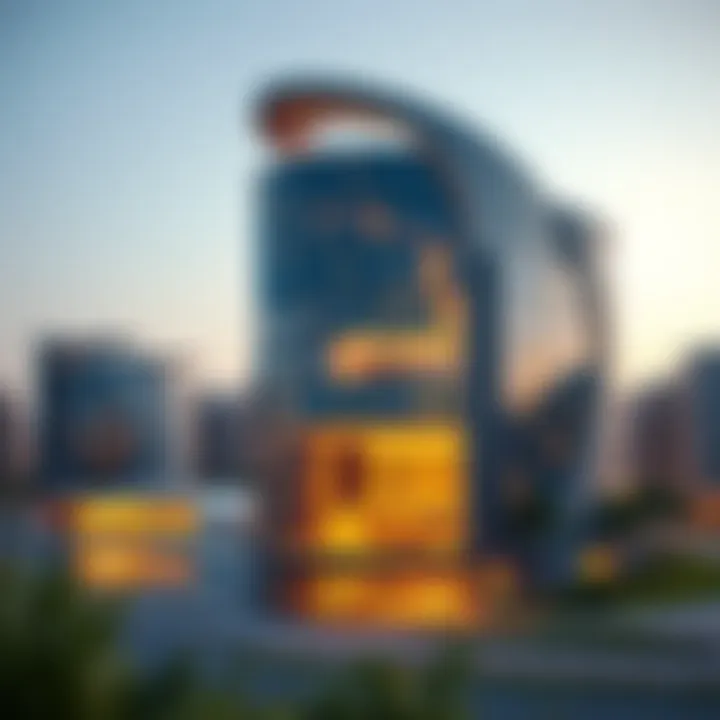 Stunning architectural view of Emaar Anya