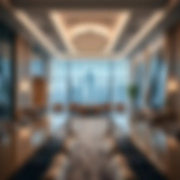 Exclusive Amenities and Facilities Amenities featured in Emaar Business Park Building Four including conference rooms and lounges