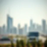 Stunning skyline of Dubai showcasing modern architecture