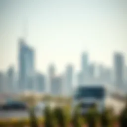 Stunning skyline of Dubai showcasing modern architecture
