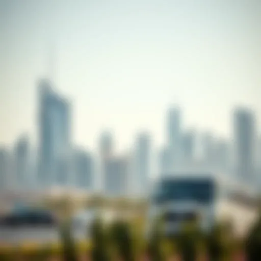 Stunning skyline of Dubai showcasing modern architecture