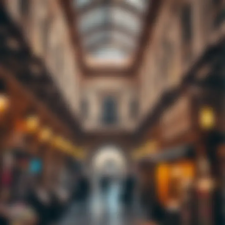 Architectural Elegance of Al Mina Souk Architectural details showcasing the traditional design of Al Mina Souk