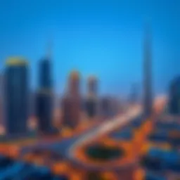Stunning skyline view of Dubai featuring Al Kayan developments
