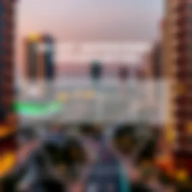 Infographic illustrating investment opportunities in Al Maktoum City