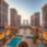 Panoramic view of Arabian Plaza showcasing its modern architecture