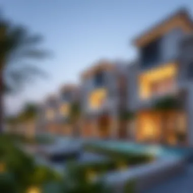 Luxurious residential properties in Dubai's real estate market