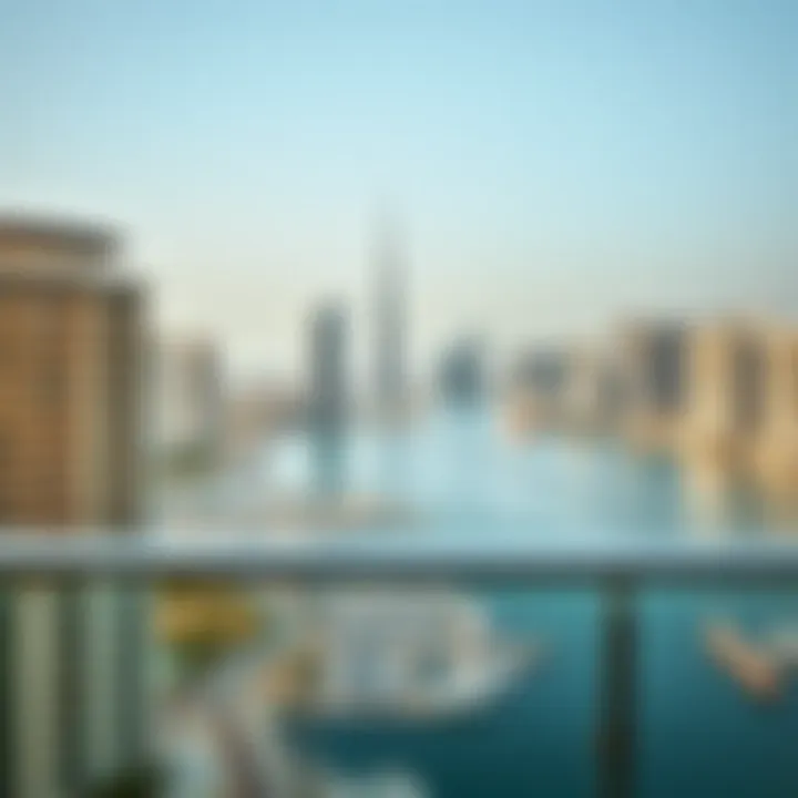 Stunning View of Dubai Marina Stunning view of Dubai Marina from the balcony