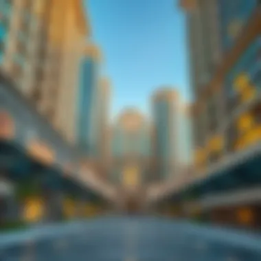 Architectural details of luxurious buildings in مرسى البطين