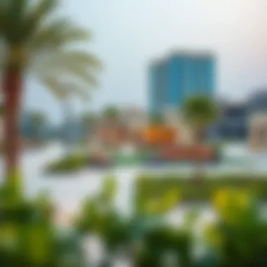 Community spaces and recreational areas in مرسى البطين