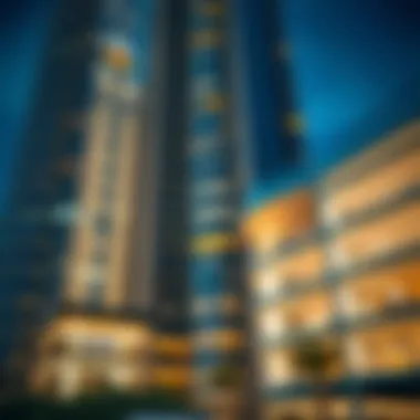 Architectural Marvel: The Intricate Design of Nova Tower Architectural details showcasing Nova Tower's modern design