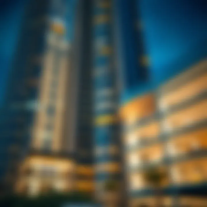 Architectural Marvel: The Intricate Design of Nova Tower Architectural details showcasing Nova Tower's modern design