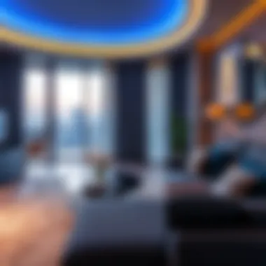 High-End Amenities in Jebel Ali Apartments Amenities in a one-bedroom apartment in Jebel Ali