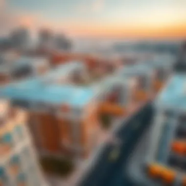 Luxury Developments: The Future of Dubai Real Estate Aerial view of a luxurious property development in Dubai