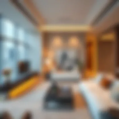 Elegant Apartment Interior in Dubai Investment Park Modern apartment interior in Dubai Investment Park