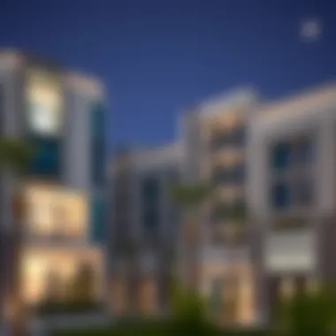 Residential Units in Souq Badr Luxurious residential units in Souq Badr highlighting investment potential