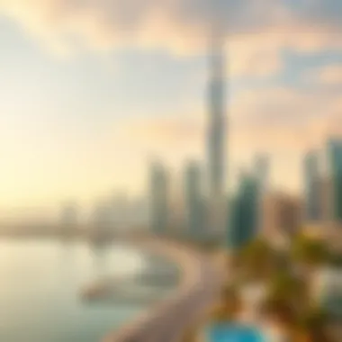 Dubai Skyline: A Hub for Investment Opportunities A scenic view of Dubai's skyline representing investment opportunities