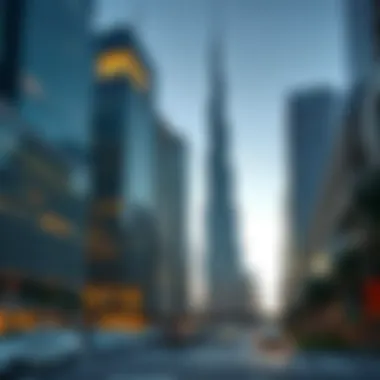 Exploring the Central District of the World Trade Center in Dubai Summary