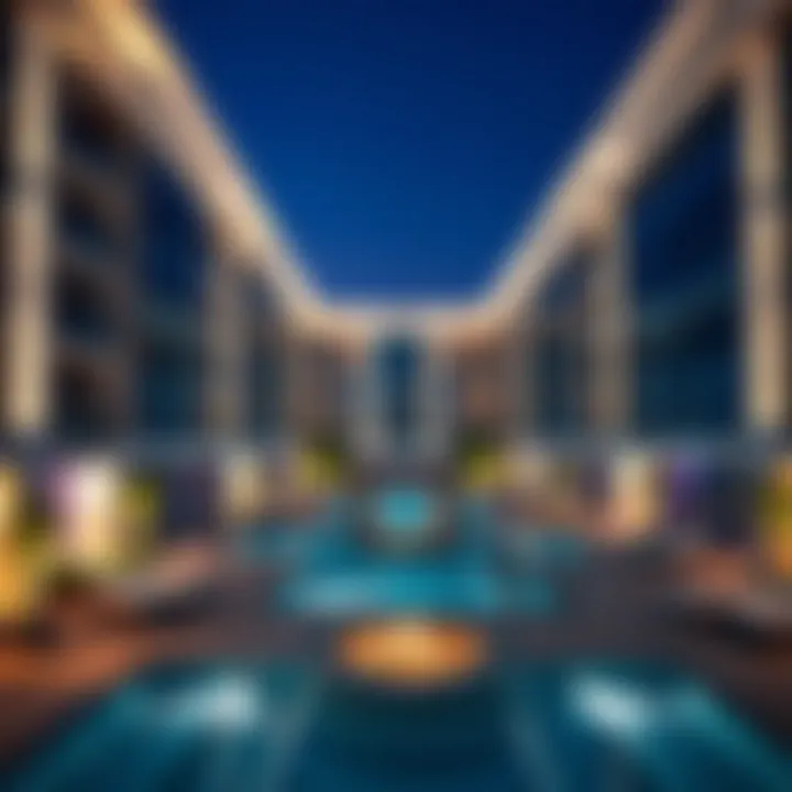 Luxurious Amenities in Al Qusais Flats Amenities in a residential complex