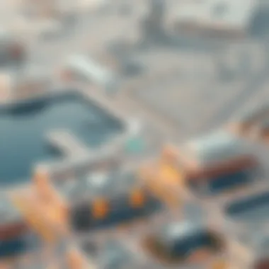 Strategic Location in Dubai Map illustrating strategic location of Jebel Ali in the Dubai real estate market