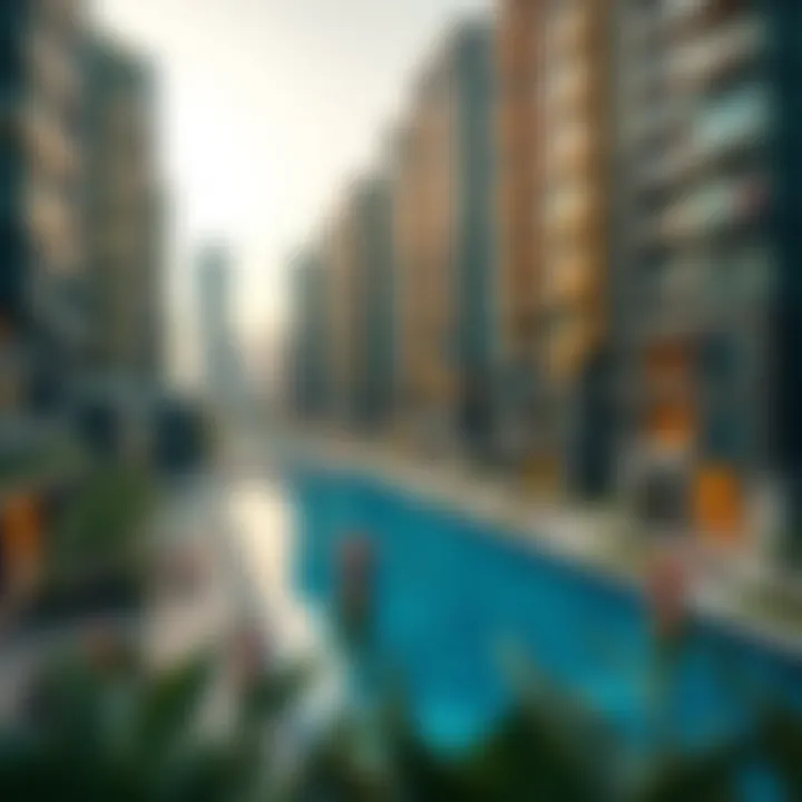 Diverse Property Types in JLT Highlighting property types within Jumeirah Lake Towers