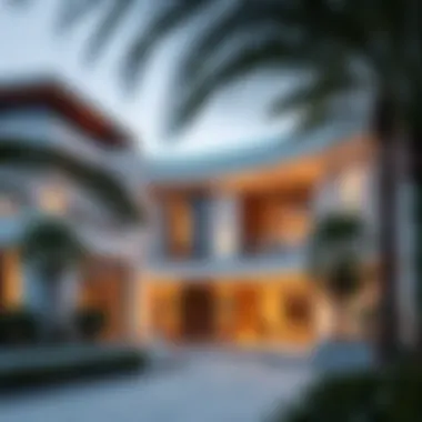Modern architectural styles prevalent in Dubai's luxury real estate