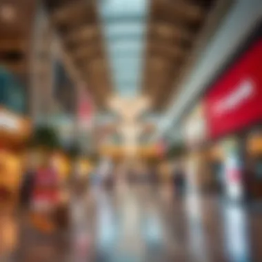 Retail Diversity at Maryah Island Mall Diverse retail offerings at Maryah Island Mall