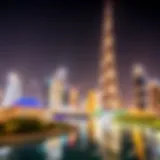 Luxurious skyline of Dubai representing the allure of residency