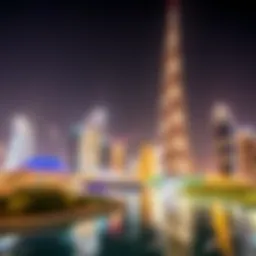Luxurious skyline of Dubai representing the allure of residency