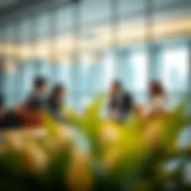 Networking in Dubai's Business Landscape Professional networking in a business setting in Dubai