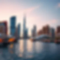 Stunning skyline of Dubai showcasing luxury real estate
