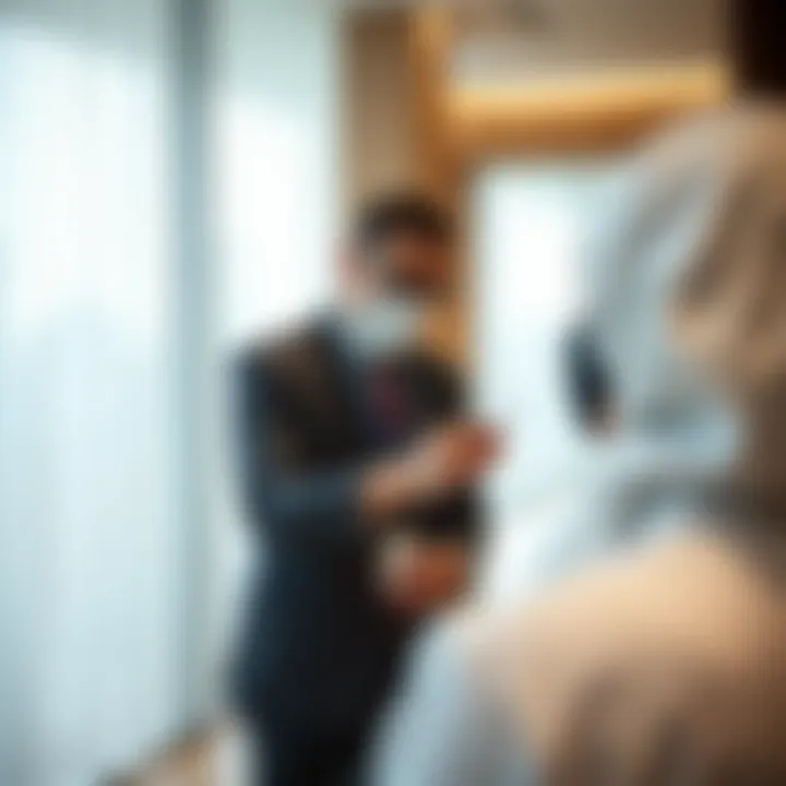 Health Assessment for Visa Applicants A professional conducting a health assessment for visa applicants.