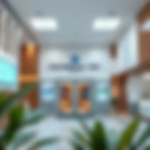 A medical center in Dubai where visa medical tests are conducted.