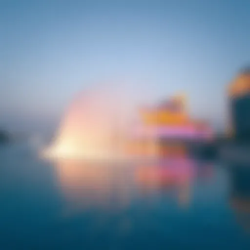 Optimal Viewing Locations for the Dubai Fountains Introduction