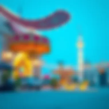 Cultural symbols representing UAE holidays