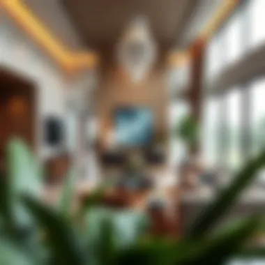 Luxurious Living Spaces in Sobha Hartland Greens Building 2 Elegant interior showcasing the luxurious living spaces within Sobha Hartland Greens Building 2