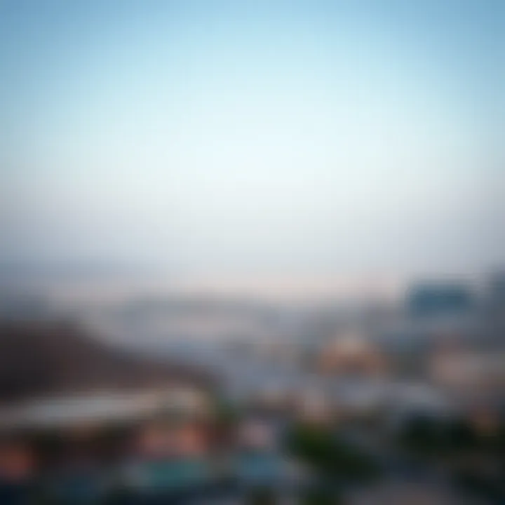 Stunning Panoramic View of Al Ain Panoramic view of Al Ain from Studio Al Jumeirah