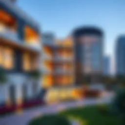 Luxurious Emaar property showcasing modern architecture