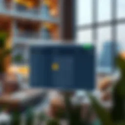 Visual representation of a rental calculator interface